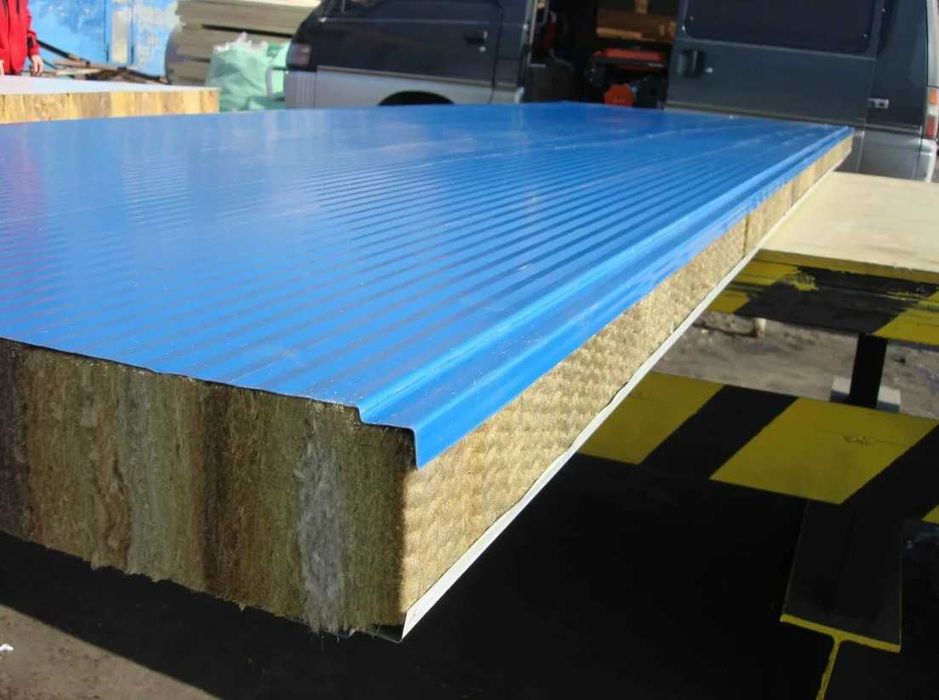 Sendvich. Сэндвич панель любой объём. Производства/продажа/установка