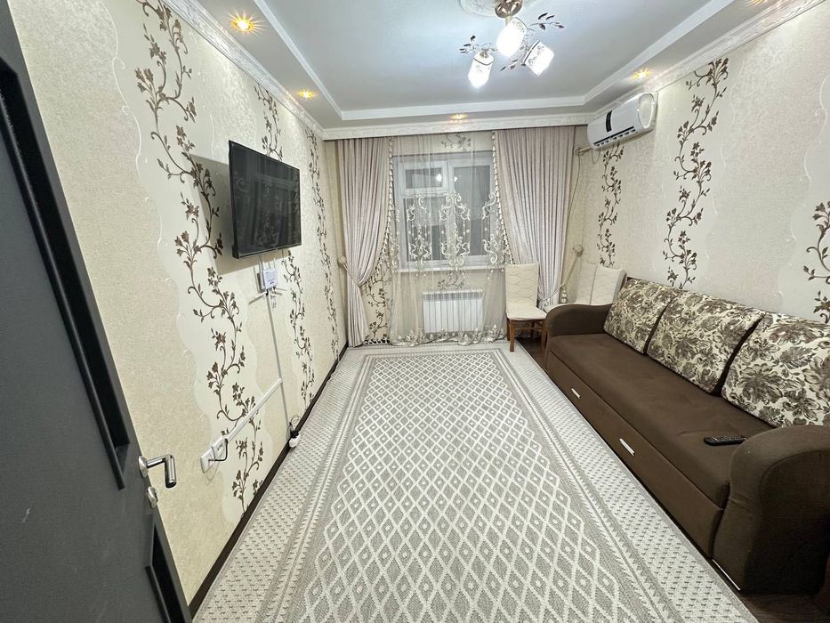 ЛЮКС  Кунлик 2 хонали квартира  посуточно| Сергели 5А | Метро 200 м