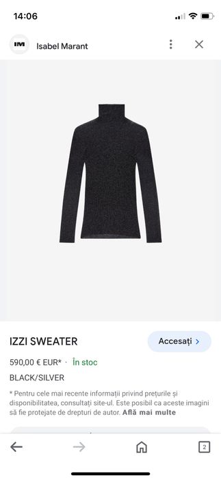 Pulover Isabel Marant lana