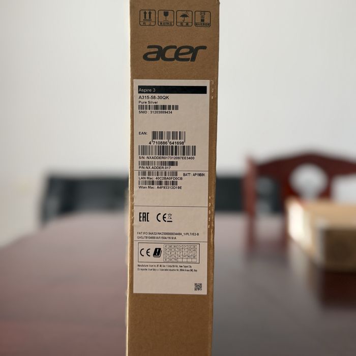 Ноутбук ACER ASPIRE 3, в наличии 2 шт