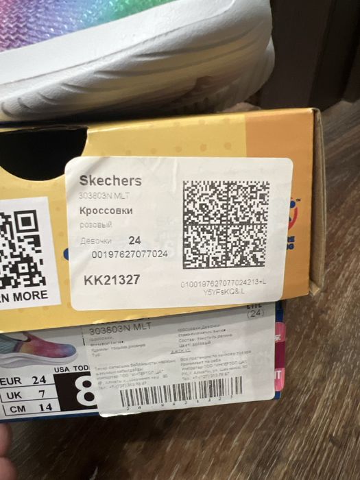 Кросовки детские skechers для девочки