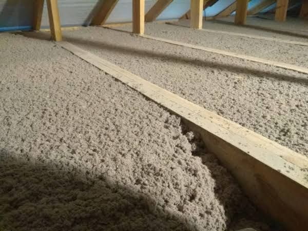 Эковата утепления крыши