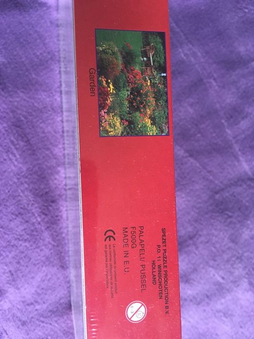 2бр нови  пъзели Portofino Италия 1000 части Градина с цветя 500