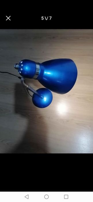 Нощна лампа работеща