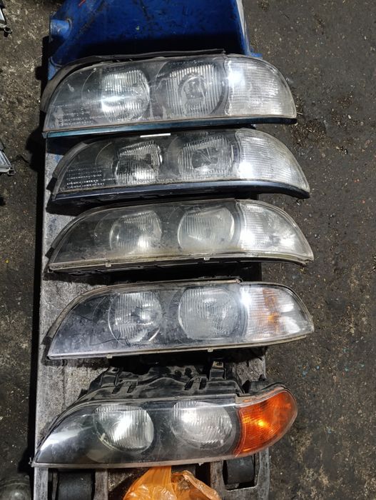 Фары левые на BMW E39 из Германии