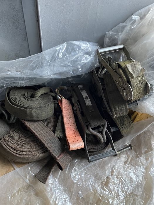 Ремни стяжные. Новые и б/у.