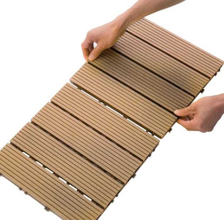 Уникално красив сглобен декинг под 1бр