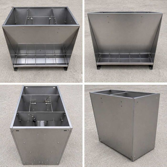 Hranitor purcei din inox