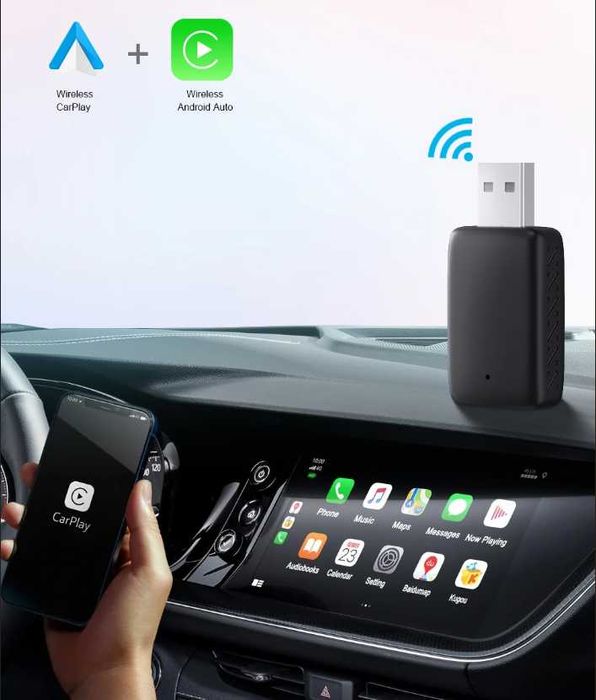 Android Auto / CarPlay - WiFi Адаптер за безжична връзка
