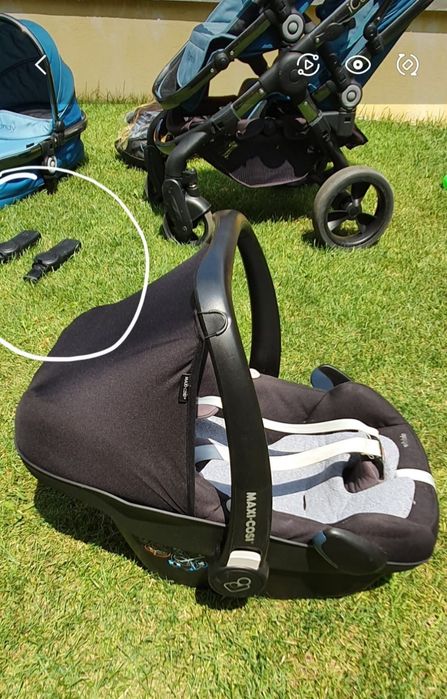 Cărucior dublu iCandy Peach 3 / Twin (pentru gemeni) + Scăunel Auto