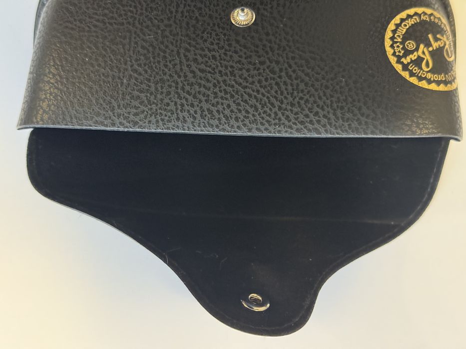 Toc ochelari de soare din piele Ray Ban negru Nou