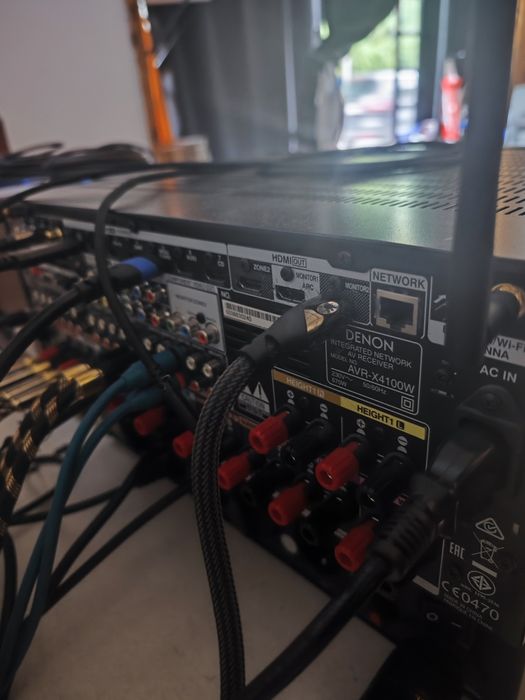 Denon AVR-X4100W 4K Ultra HD 7.2 канална 
AV приемник с вграден B