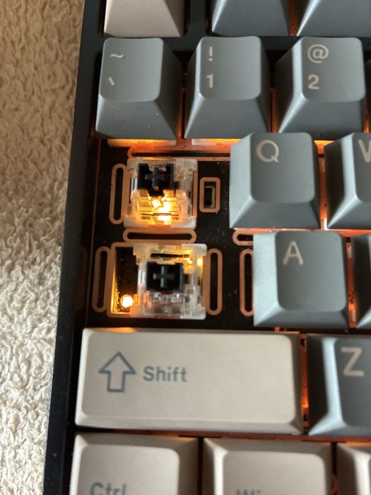 Tastatură Weikaw Luchy80 (Custom) + microfon Fifine AM8