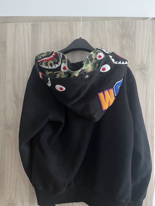 Zipper Bape Double Hooded