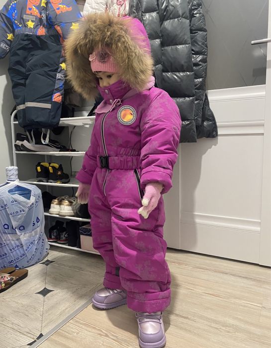 Комбинезон зимний теплая 110-116