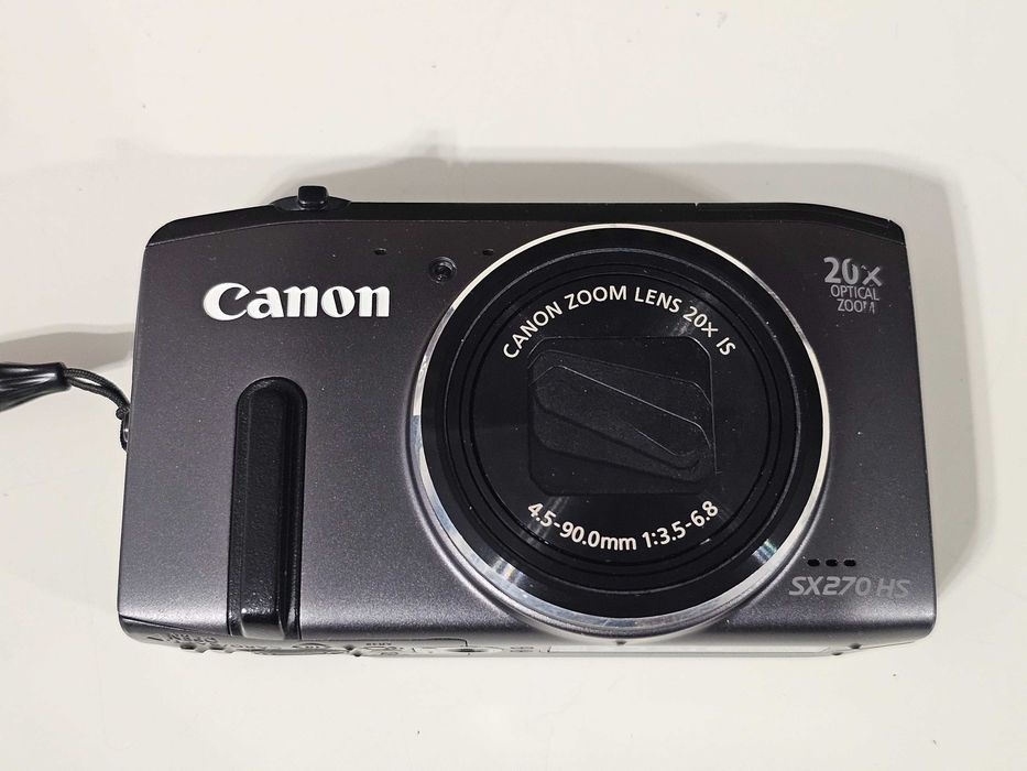 Y2K Aparat foto digital compact Canon PowerShot SX270 12.1MP 20x Zoom