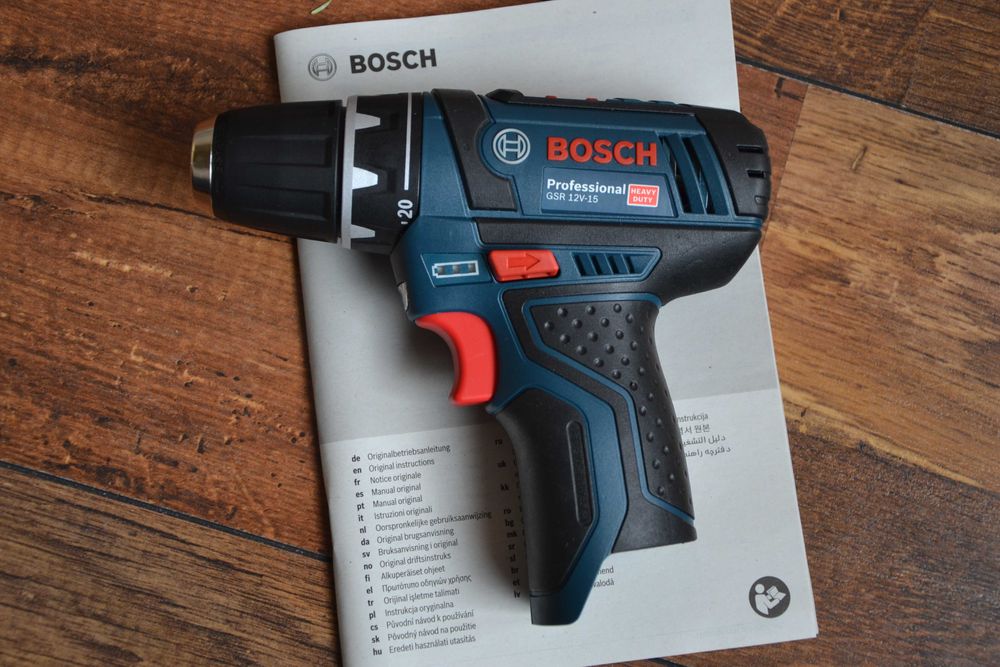 Нов, оригинален винтоверт Bosch GSR 12V-15 Professional