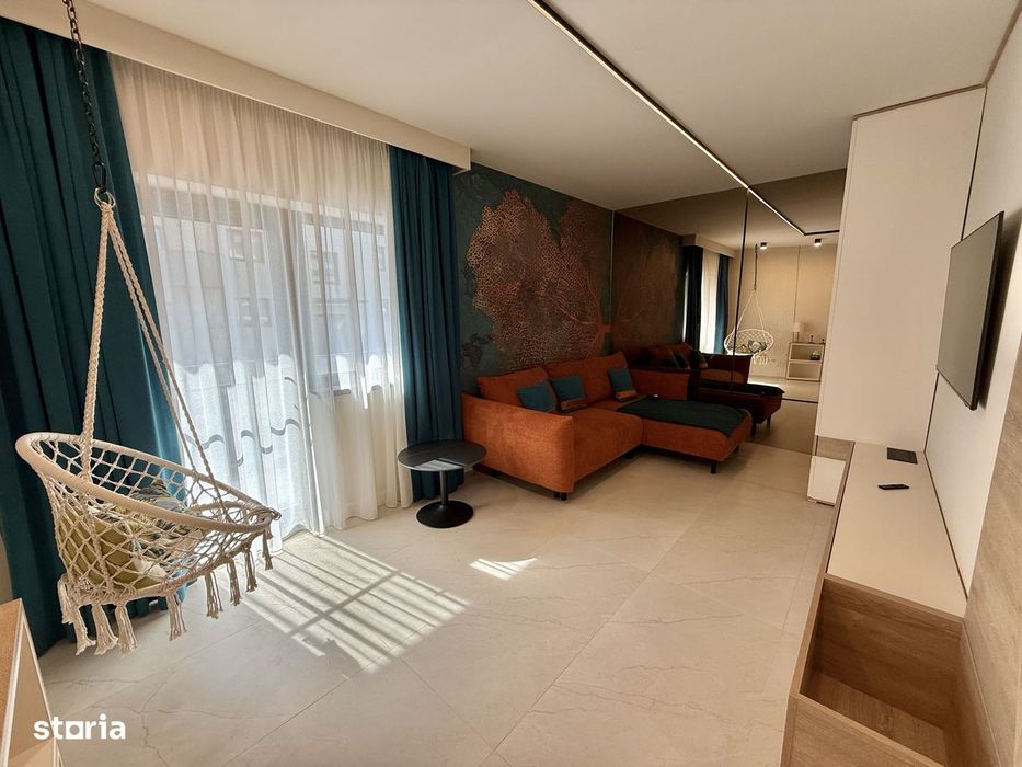 Apartament 2 camere cu TERASĂ, prima închiriere - zona Doamna Stanca