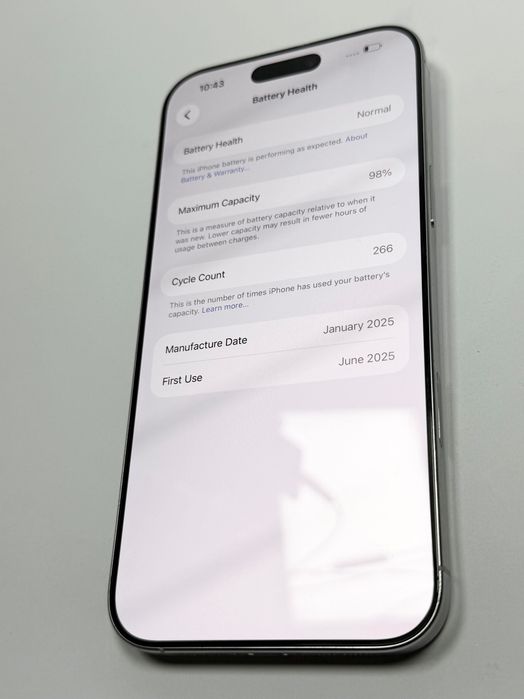 НОВ! Apple iPhone 16 Pro Max White Titanium 512ГБ