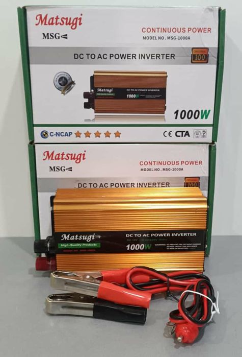 Инверторы 1000W, 1500W,2000W