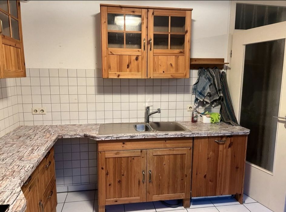 Bucătărie Utilată Integral din Lemn Masiv -Mobila Germania