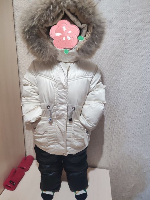 Зимний комбинезон на девочку