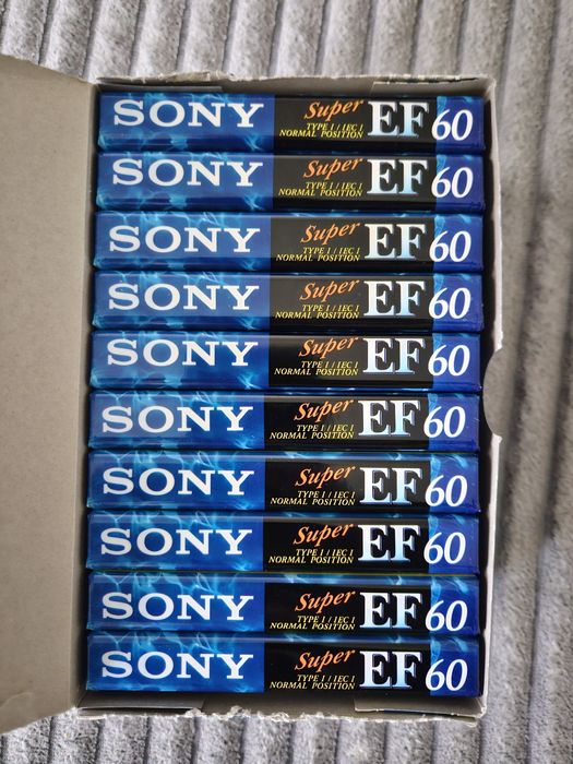 4 Casete Audio Sony EF60 Japan