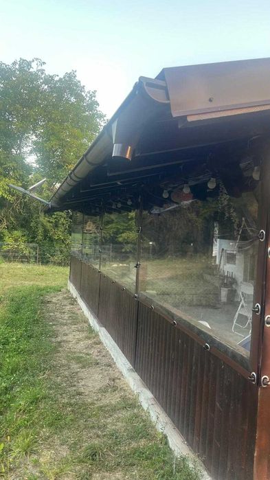 Folie Cristal pentru închidere terase