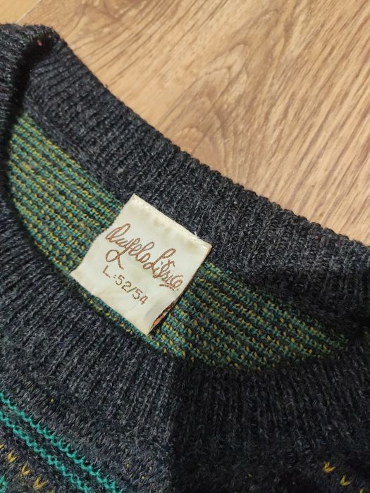 Pulover mix lână Bird Watching mărimea L