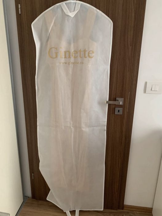 Rochie ginette matase naturala plisata