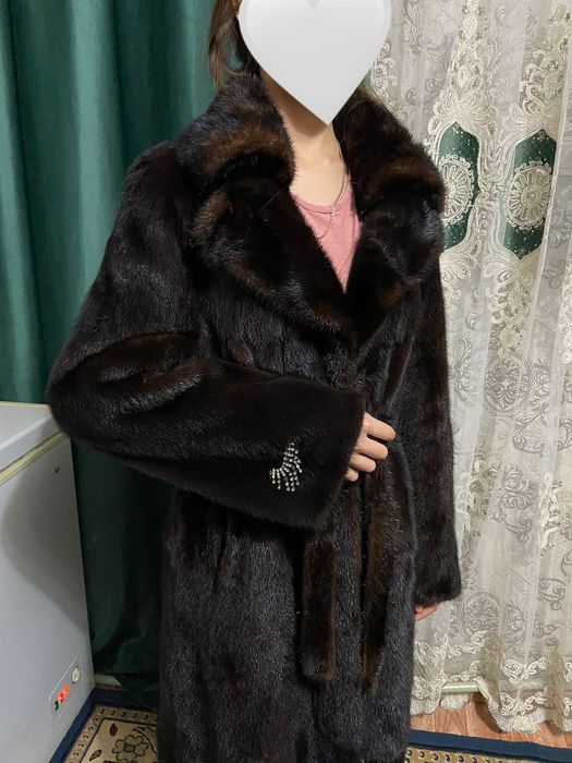 Норковая шуба 46р