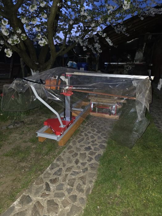 Stihl MS 661c și sistem pentru debitare longitudinală.