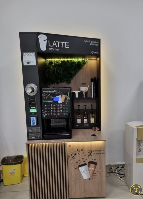 Aparat vending cafea (tip LATTE) – ideal pentru business / venit pasiv