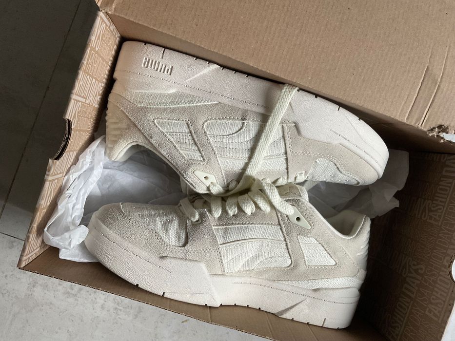 Маратонки/ кецове Puma Slipstream, велур, Слонова кост, 41 номер, 26.5 см