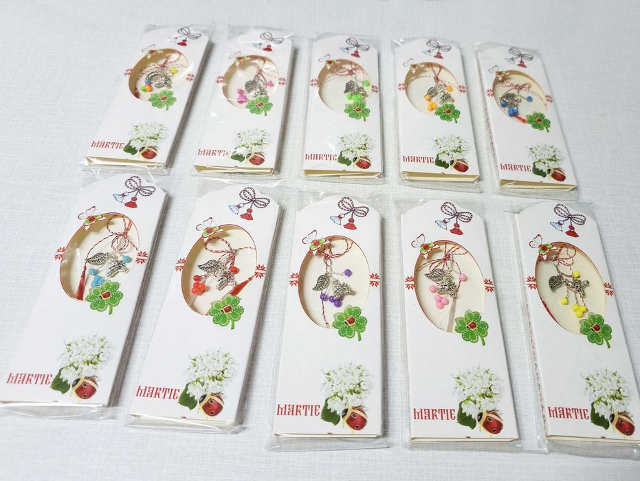 Reducere! Martisoare frumoase unicat margele, multe culori si modele