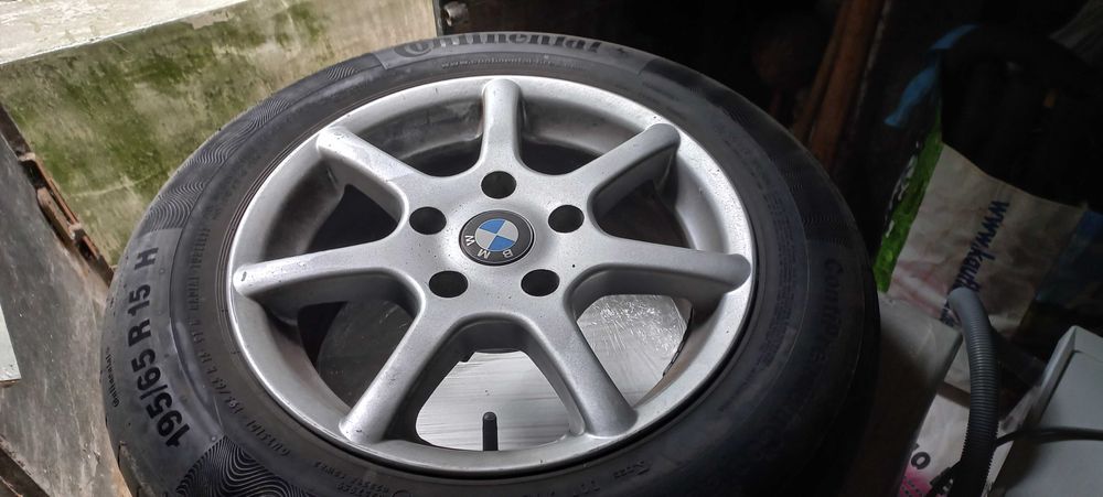4 бр Джанти с гуми за бмв е36,е46 15цола
