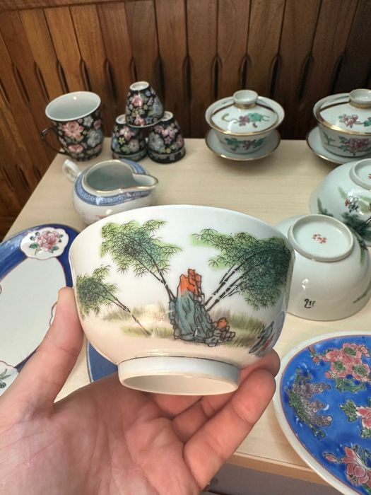 Овальные Блюда и другая посуда Китай