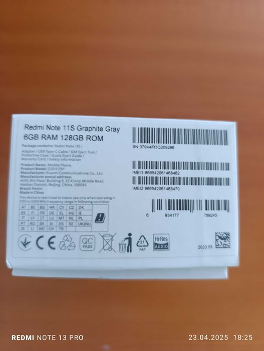 Xiaomi redmi note 11s