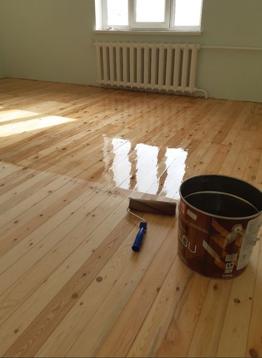 Шлифовка пол-паркет