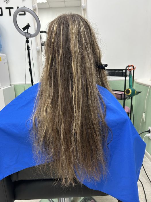 Кератин/ботокс/окрашивание волос