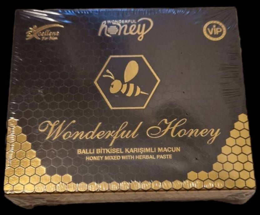 Miere afrodiziac wonderful honey originala 12 plicuri