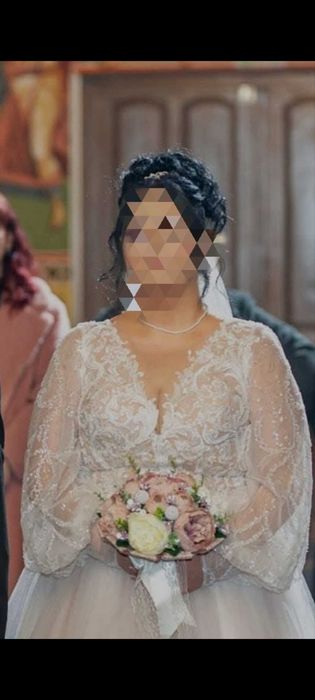 Rochie mireasa mărime xl