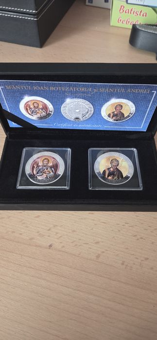 Monede Sf. Ioan Botezatorul si Sf. Andrei