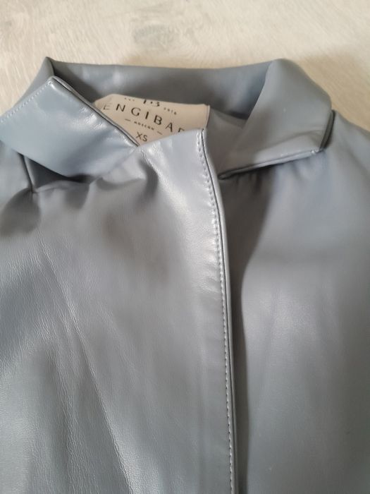 Продам пиджак экокожа