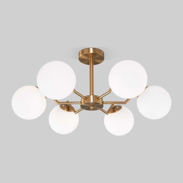 Люстры установка