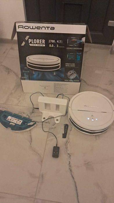 Aspirator robot Rowenta X-Plorer 8cm grosime, cartografiere permanenta