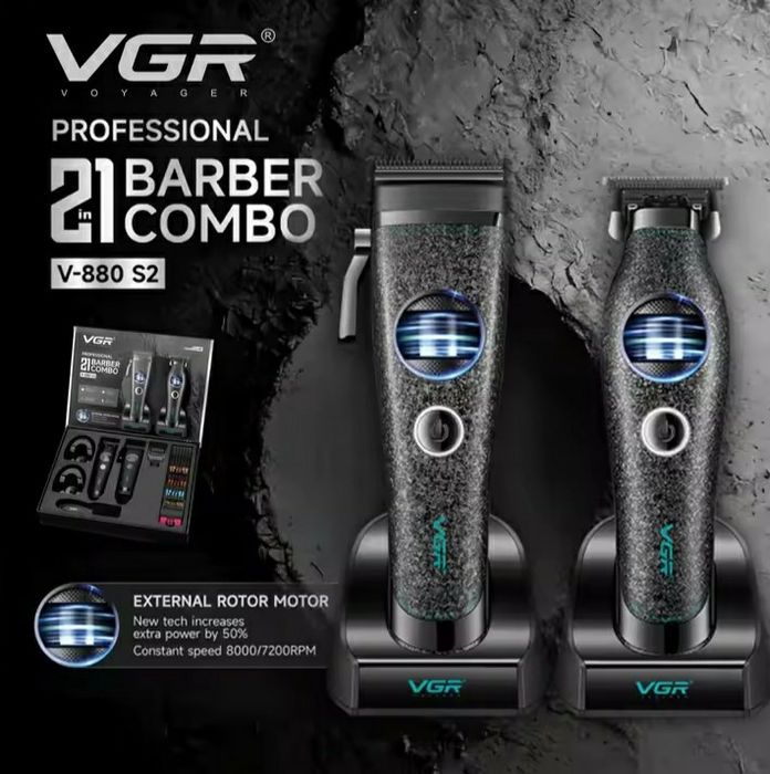 Професионален комплект за подстригване  VGR v880c  VGR 880T