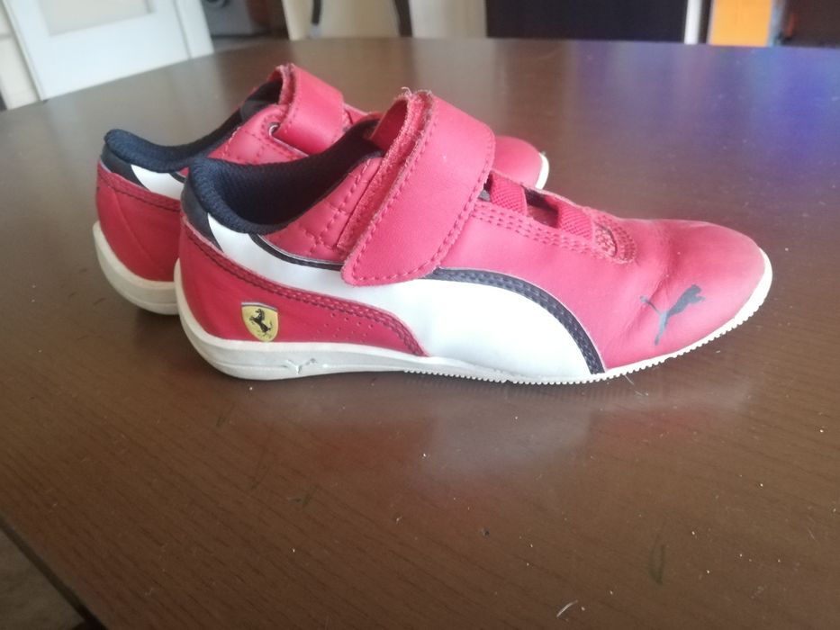 Детски маратонки Puma естествена кожа