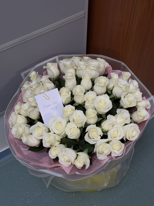 Продам свежий букет из 51 розы