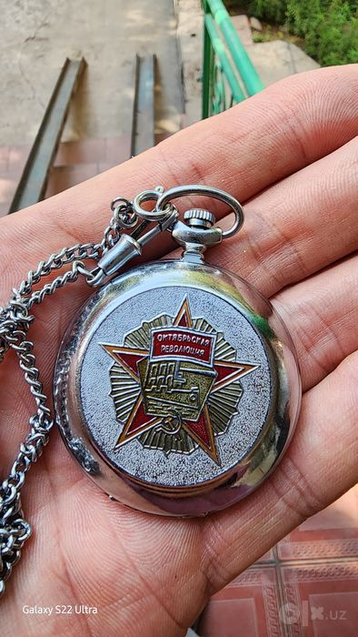 Часы рабочие механические. Ссср времени.